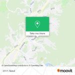 How to get to 2317 in 남양주시, 경기도 by Bus?
