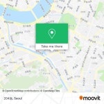 How to get to 204동 in 송파구, 서울시 by Subway or Bus?