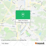 How to get to 102 in 성남시, 경기도 by Subway or Bus?