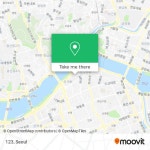 How to get to 123 in 강남구, 서울시 by Bus or Subway?