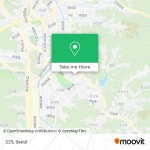 How to get to 225 in 성남시, 경기도 by Bus or Subway?