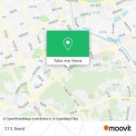 How to get to 213 in 강남구, 서울시 by Bus or Subway?