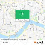 How to get to 116 in 용산구, 서울시 by Bus or Subway?