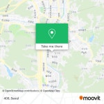How to get to 408 in 성남시, 경기도 by Subway or Bus?