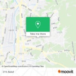 How to get to 215 in 성남시, 경기도 by Subway or Bus?