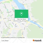 How to get to Love in 하남시, 경기도 by Bus or Subway?