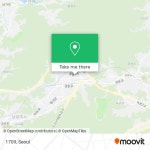 How to get to 1709 in 남양주시, 경기도 by Bus or Subway?