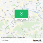 How to get to 220 in 강남구, 서울시 by Bus or Subway?