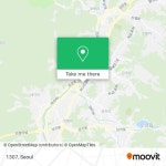 How to get to 1307 in 남양주시, 경기도 by Bus?