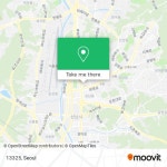 How to get to 13325 in 성남시, 경기도 by Subway or Bus?