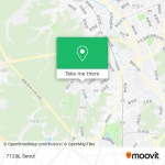 How to get to 712동 in 군포시, 경기도 by Bus or Subway?