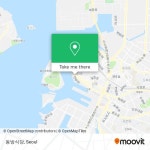 How to Get to 동방식당 in 동구, 인천시 by Subway or Bus?