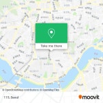 How to get to 115 in 용산구, 서울시 by Bus or Subway?