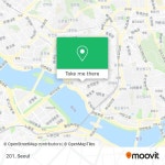 How to get to 201 in 용산구, 서울시 by Bus or Subway?