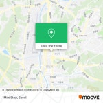 How to get to Mini Stop in 성남시, 경기도 by Subway or Bus?