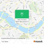 How to get to 102 in 용산구, 서울시 by Subway or Bus?