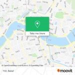 How to get to 102 in 강남구, 서울시 by Bus or Subway?