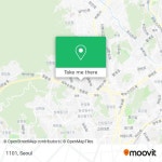 How to get to 1101 in 성북구, 서울시 by Bus or Subway?
