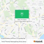 How to get to Hotel Thomas Myeongdong Seoul in 중구, 서울시 by Subway or Bus?