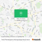 How to get to Hotel The Designers Cheongnyangni Seoul in 동대문구, 서울시 by Subway or Bus?