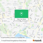 How to get to K Grand Hostel Dongdaemun Seoul in 성동구, 서울시 by Subway or Bus?
