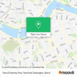 How to get to Seoul Express Bus Terminal Gyeongbu in 서초구, 서울시 by Subway or Bus?