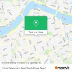 How to Get to Hotel Cappuccino Seoul South Korea in 강남구, 서울시 by Bus or Subway?