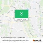 How to get to Anhyeon dong Gyeonggi do South Korea in 시흥시, 경기도 by Bus or Subway?