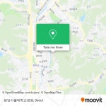 How to Get to 분당서울대학교병원 in 성남시, 경기도 by Bus or Subway?