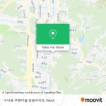 バス または 地下鉄 - サブウェイで성남시, 경기도の수내동 푸른마을 쌍용아파트への行き方