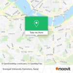 How to Get to Soongsil University Dormitory in Dongjak-gu, Seoul by Subway or Bus?