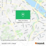 How to get to 금성랜드사우나 in 양천구, 서울시 by Bus or Subway?