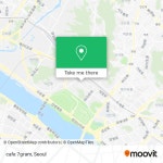 如何坐公交 或 地铁去마포구, 서울시的cafe 7gram| Moovit