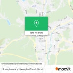 How to Get to Soongbokwang Uijeongbu Church in Uijeongbu, Gyeonggi Province by Bus or Subway?
