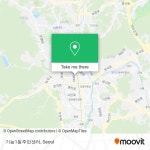 How to Get to Ganeung 1-dong Community Center in Uijeongbu, Gyeonggi Province by Subway or Bus?