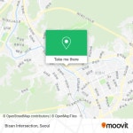 How to Get to Bisan Intersection in Anyang, Gyeonggi Province by Bus or Subway?