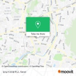 How to Get to 답십리초등학교 in 동대문구, 서울시 by Bus or Subway?