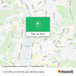 How to Get to 가천대학교 비젼타워 실내 체육관 in 성남시... How to Get to 가천대학교 비젼타워  실내 체육관 in 성남시... 