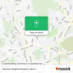 How to Get to Nuclear Hospital Entrance in Nowon-gu, Seoul by Bus or Subway?