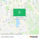 How to get to 용인 조정경기장 in 화성시, 경기도 by bus or subway?