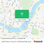 How to Get to 강변역.테크노마트앞 버스 정류장 (05-543) in 광진구, 서울시 by Subway or Bus?