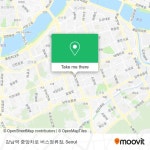 How to Get to 강남역 중앙차로 버스정류장 in 강남구, 서울시 by Subway or Bus?