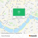 How to Get to Homo Hill in Yongsan-gu, Seoul by Bus or Subway?