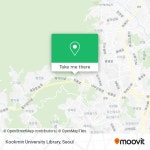 How to Get to Kookmin University Library in 성북구, 서울시 by Bus or Subway?
