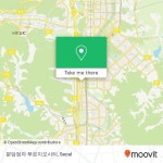 バス または 地下鉄 - サブウェイで성남시, 경기도の분당정자 푸르지오시티への行き方