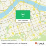 How to get to Handok Pharmaceuticals Co., Ltd in 강남구, 서울시 by Bus or Subway | Moovit