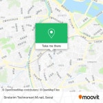 How to Get to 신도림 테크노마트 M.nail in 구로구, 서울시 by Subway or Bus?