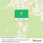 How to get to 도봉산 24시 불한증막 사우나 (Dobongsan 24 Si  Bulhanjeungmak Sauna) in 의정부시, 경기도 by Bus or Subway
