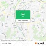 How to get to 오라모텔 in 금천구, 서울시 by Subway or Bus?