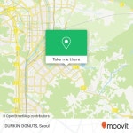 如何坐公交 或 地铁去성남시, 경기도的DUNKIN DONUTS| Moovit